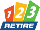 123 Retire logo